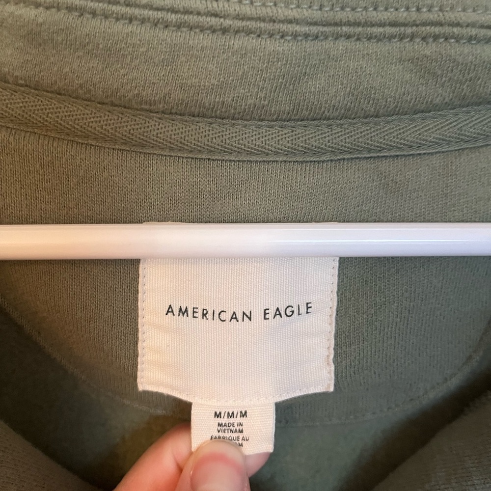 American Eagle Olive Green Shirt